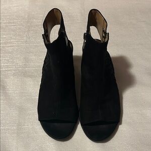 Franco Sarto Elegant Black Women's Slingback Shoes